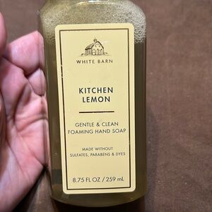 NWT B&BW Kitchen Lemon Gentle & Clean Foaming Hand Soap